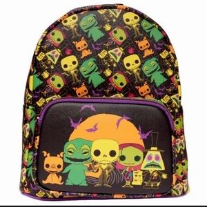COPY - FUNKO nightmare before Xmas blacklight mini backpack